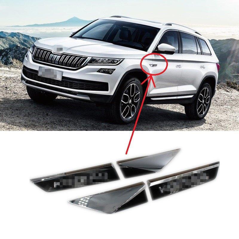 Skoda Kodiaq Emblem Logo Aufkleber Seite Kotflügel