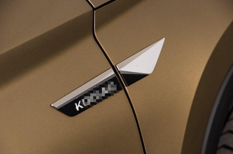 Skoda Kodiaq Emblem Logo Aufkleber Seite Kotflügel