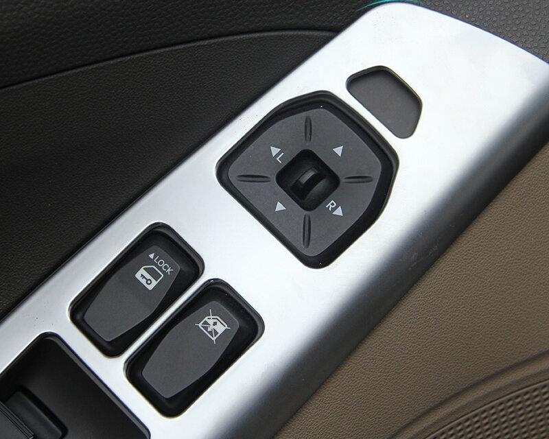 Hyundai Tucson ix35 LM Chrom Abdeckung Fenster Heber Schalter Taster Rahmen