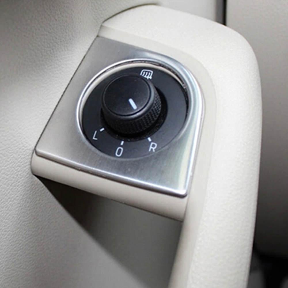 Skoda Octavia A7 Chrom Abdeckung Fenster Heber Schalter Taster Rahmen