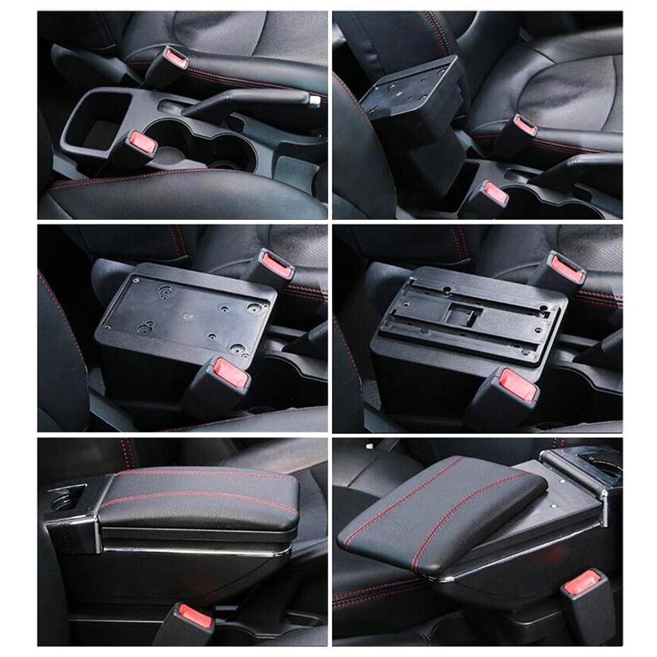 Skoda Octavia A5 Mittelkonsole Armlehne Aufbewahrungs Box Kiste Lagerung Ablagekasten