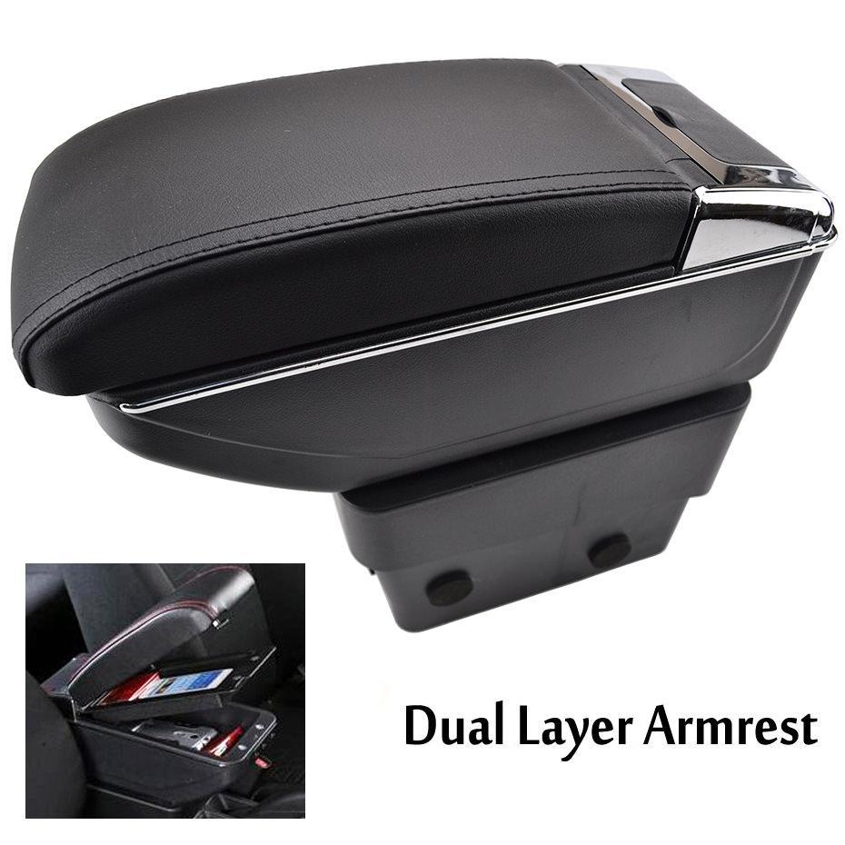 Skoda Octavia A7 Mittelkonsole Armlehne Aufbewahrungs Box Kiste Lagerung Ablage