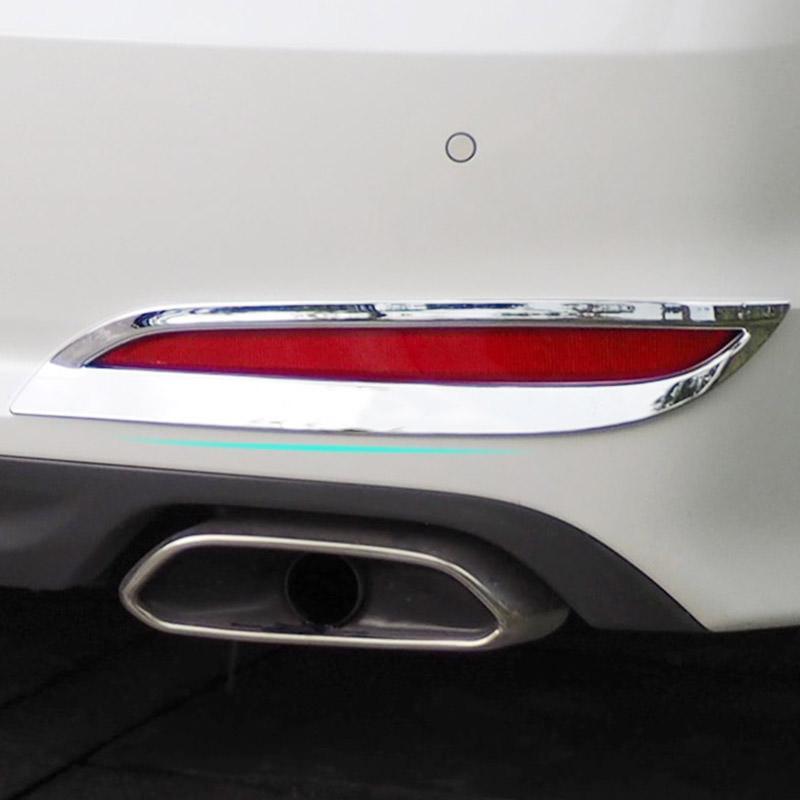 Hyundai Sonata 7 LF Chrom Nebelscheinwerfer Abdeckung Rahmen Licht Hinten