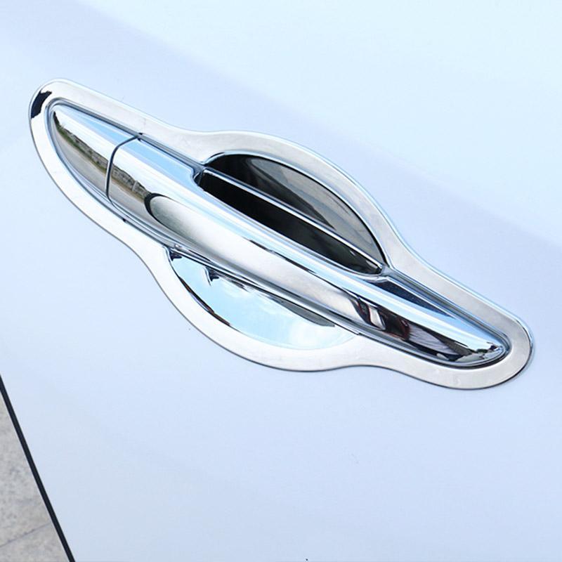Hyundai Sonata 7 LF Chrom Außen Türgriff Schalen Mulden Tür Kappen Abdeckung