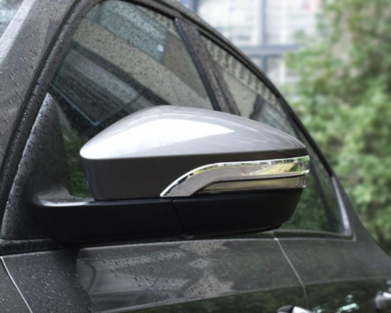 Skoda Octavia A7 Chrom Rückspiegel Seitenspiegel Abdeckung Blende Rahmen