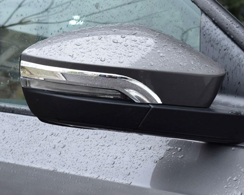 Skoda Octavia A7 Chrom Rückspiegel Seitenspiegel Abdeckung Blende Rahmen