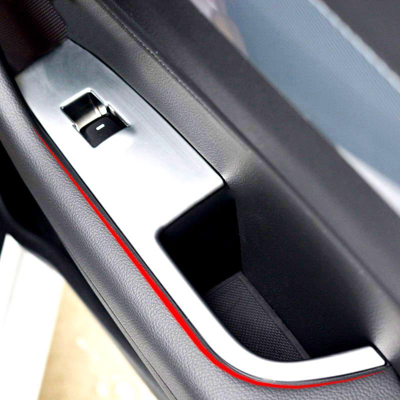 Hyundai Sonata 7 LF Chrom Abdeckung Fenster Heber Schalter Taster Rahmen