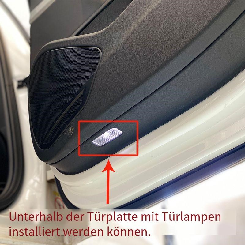 Geeignet für Audi Bodenlicht-Ambiente, Türprojektor zur Nachrüstung und Dekoration.