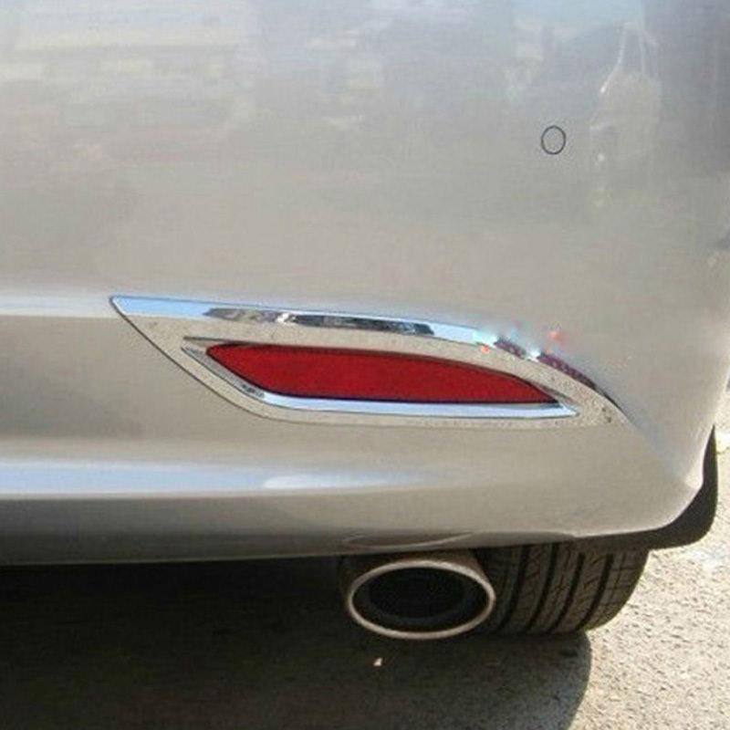 Hyundai Sonata 6 i45 YF Chrom Nebelscheinwerfer Abdeckung Rahmen Licht Hinten