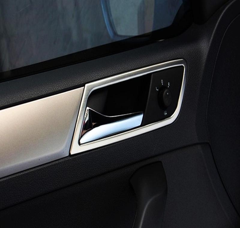 Skoda Rapid Chrom Türgriff Innen Abdeckung Blende Rahmen