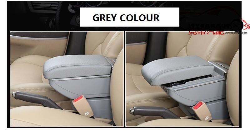 Skoda Fabia 2 B6 Mittelkonsole Armlehne Aufbewahrungs Box Kiste Lagerung Ablagekasten