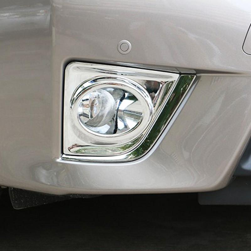 Toyota Corolla E170 Chrom Nebelscheinwerfer Licht Abdeckung Rahmen Vorne