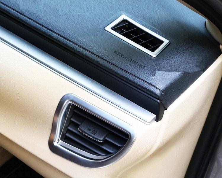 Toyota Corolla E170 Chrom Armaturenbrett Luftdüsen Lüftung Abdeckung Rahmen