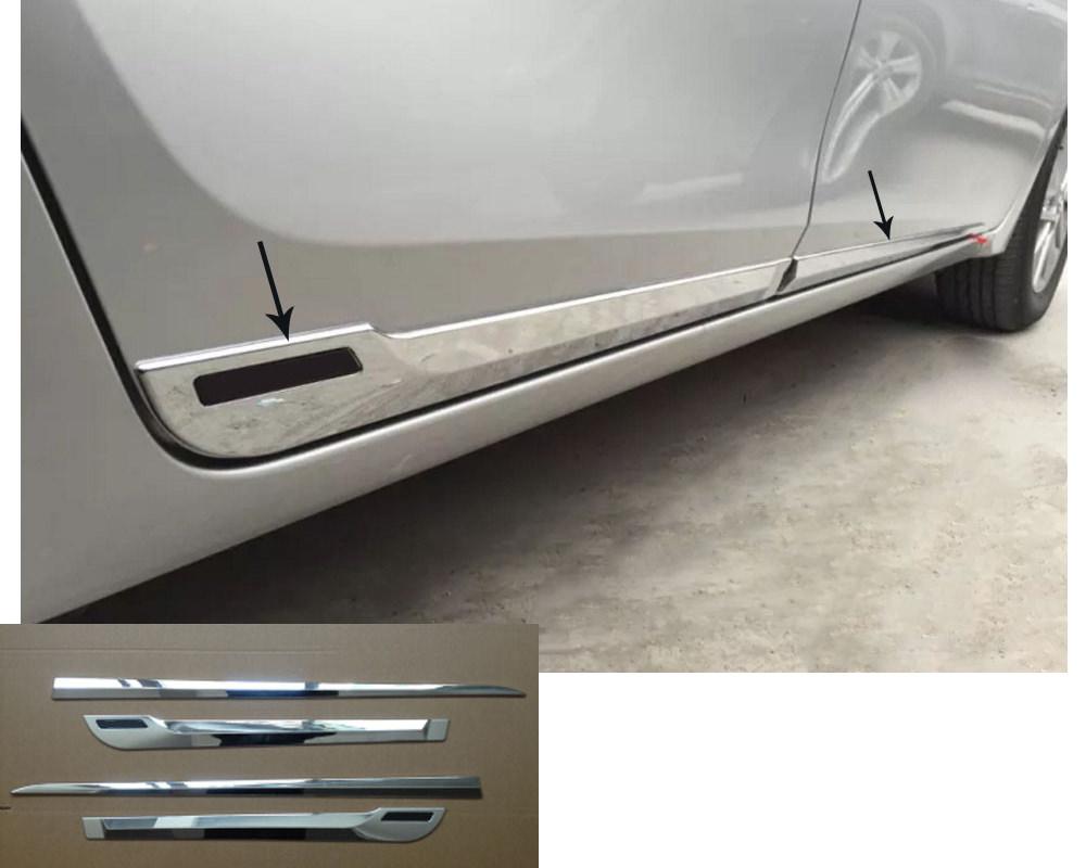 Toyota Corolla E170 Chrom Zierleisten Seitenzierleisten Türleisten