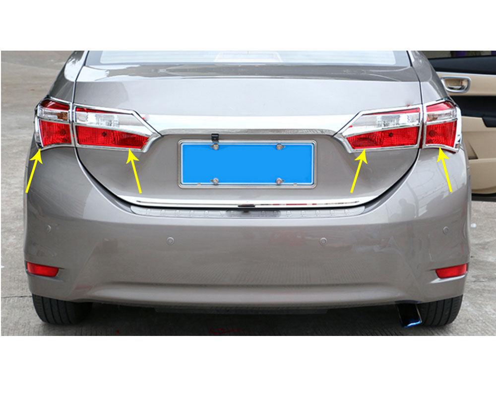 Toyota Corolla E170 Chrom Abdeckung Hinteres Licht Rückleuchte Hecklicht