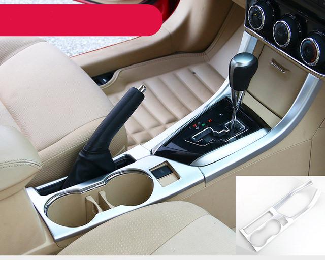 Toyota Corolla E170 Chrom Carbon Schaltehebel Getriebe Gehäuse Getränke Becher Abdeckung