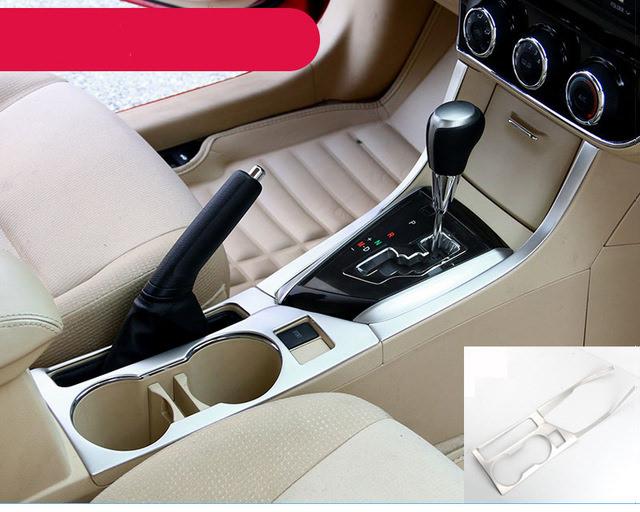 Toyota Corolla E170 Chrom Carbon Schaltehebel Getriebe Gehäuse Getränke Becher Abdeckung
