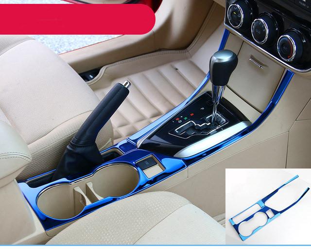 Toyota Corolla E170 Chrom Carbon Schaltehebel Getriebe Gehäuse Getränke Becher Abdeckung