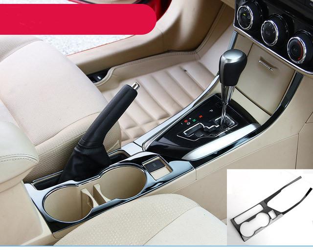 Toyota Corolla E170 Chrom Carbon Schaltehebel Getriebe Gehäuse Getränke Becher Abdeckung