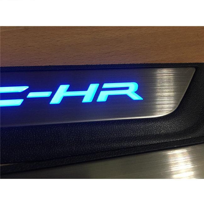 Toyota C-HR LED Einstiegs Leisten Tür Schweller Auflage Abdeckung