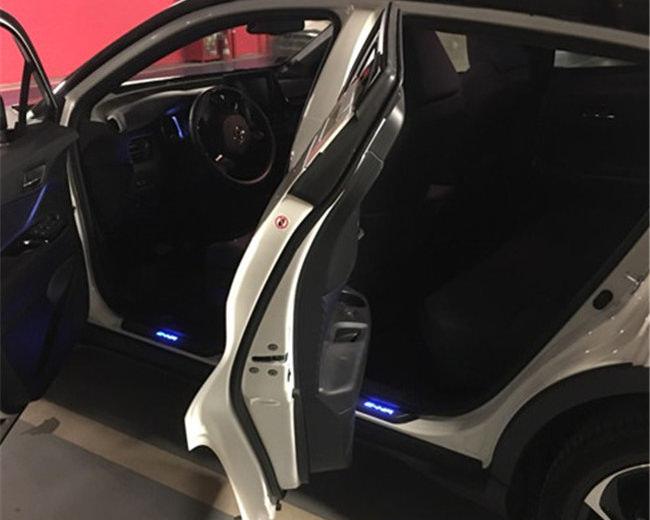 Toyota C-HR LED Einstiegs Leisten Tür Schweller Auflage Abdeckung