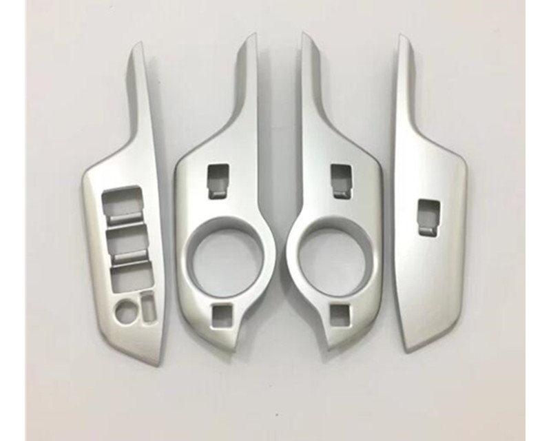 Toyota C-HR Chrom Carbon Abdeckung Fenster Heber Schalter Taster Rahmen