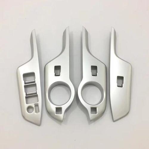 Toyota C-HR Chrom Carbon Abdeckung Fenster Heber Schalter Taster Rahmen