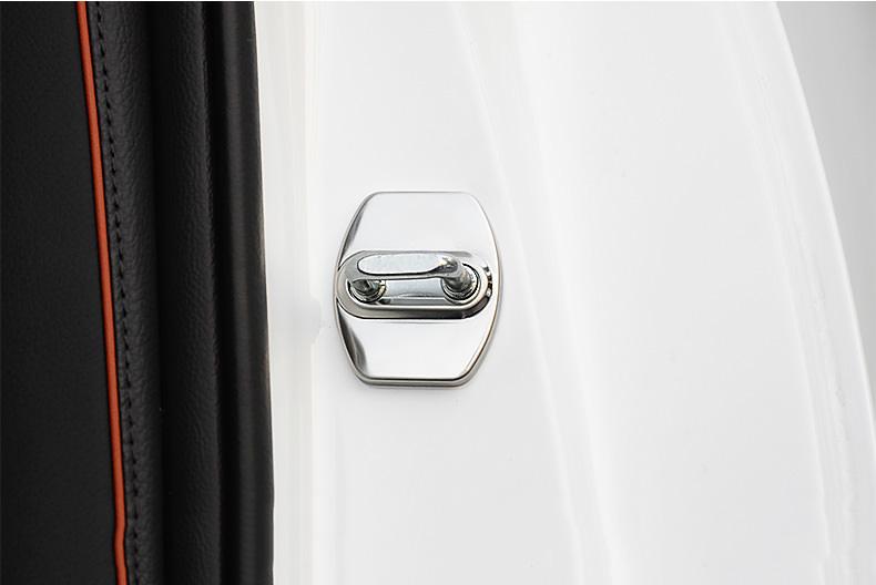 Toyota Land Cruiser J200 Edelstahl Türschloss Tür Schutz Abdeckung