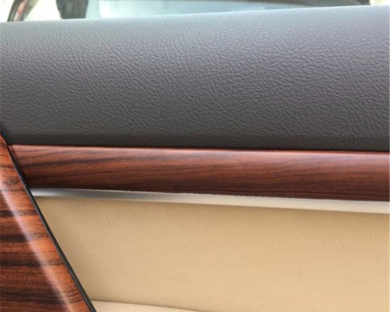 Toyota Land Cruiser J200 Chrom Holz Imitation Tür Innen Leiste Abdeckung