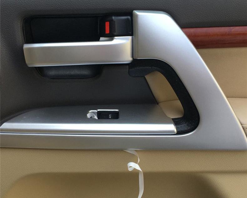 Toyota Land Cruiser J200 Chrom Holz Imitation Chrom Türgriff Innen Abdeckung Rahmen
