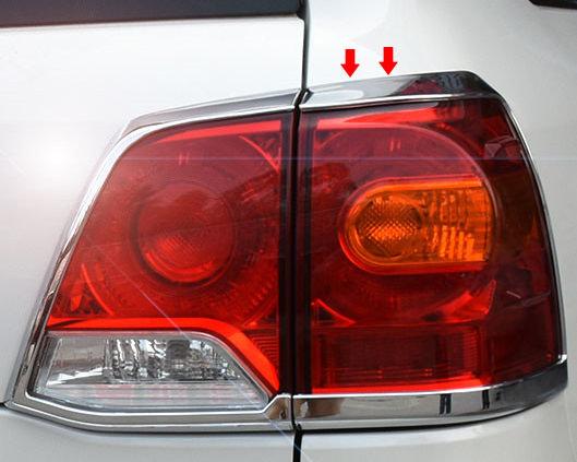 Toyota Land Crusier J200 Chrom Abdeckung Hinteres Licht Rückleuchte Hecklicht