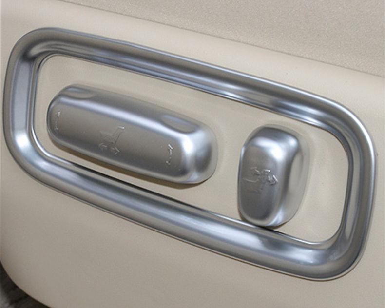 Toyota Land Cruiser J200 Chrom Autositz Einstellung Schalter Knopf Abdeckung