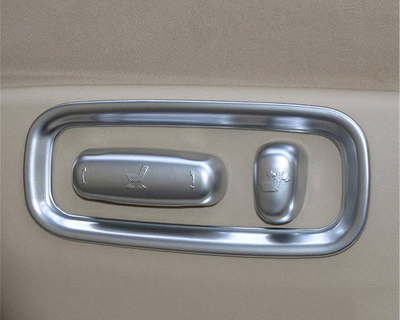 Toyota Land Cruiser J200 Chrom Autositz Einstellung Schalter Knopf Abdeckung