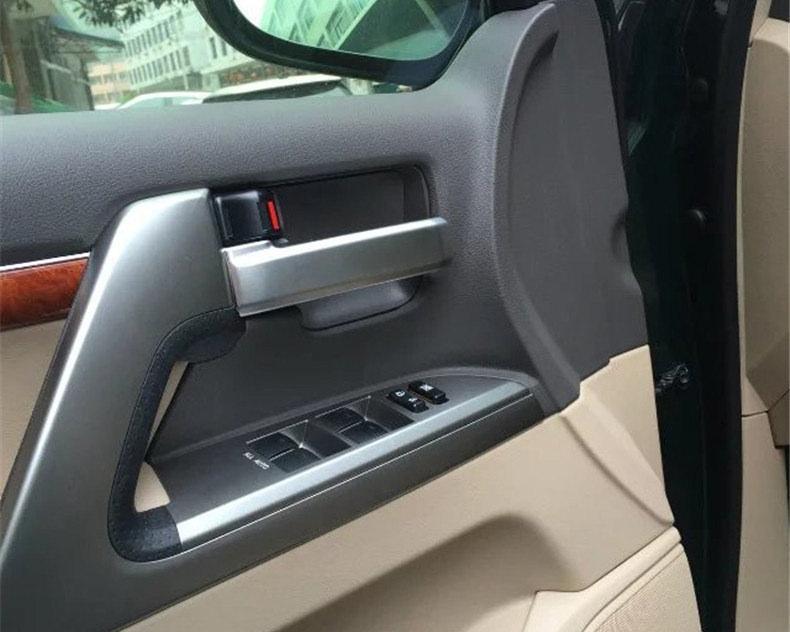 Toyota Land Cruiser J200 Chrom Holz Imitation Türgriff Innen Abdeckung