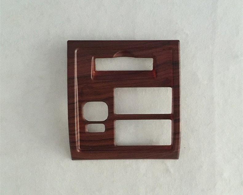 Toyota Land Cruiser J200 Chrom Holz Imitation Licht Seiten Spiegel Schalter Abdeckung