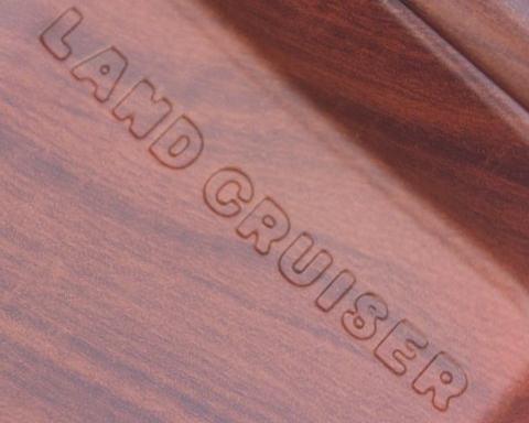 Toyota Land Cruiser J200 Chrom Holz Imitation Türgriff Innen Abdeckung Rahmen