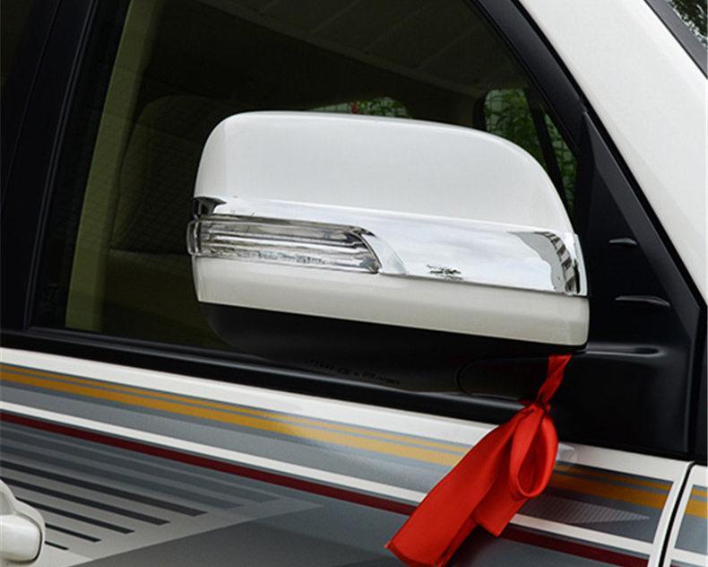 Toyota Land Cruiser J200 Chrom Rückspiegel Seitenspiegel Abdeckung Blende Rahmen