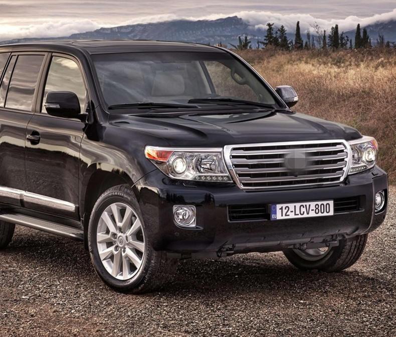 Toyota Land Cruiser J200 Carbon Rückspiegel Seitenspiegel Abdeckung Blende Rahmen