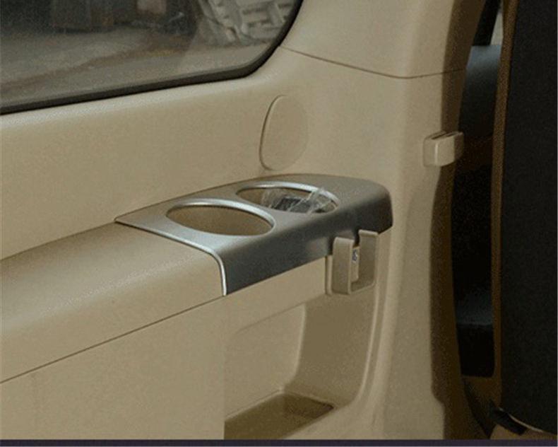 Toyota Land Cruiser J200 Chrom Getränke Becher Halter Rücksitz Hinten Rahmen