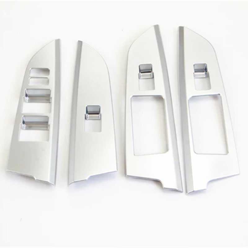 Toyota Land Cruiser J200 Chrom Abdeckung Fenster Heber Schalter Taster Rahmen