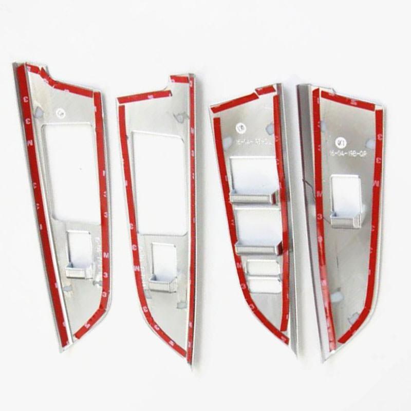 Toyota Land Cruiser J200 Chrom Abdeckung Fenster Heber Schalter Taster Rahmen