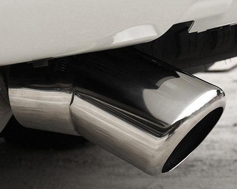 Toyota Land Cruiser J200 Edelstahl Auspuff Blende Endrohr Schalldämpfer Abdeckung