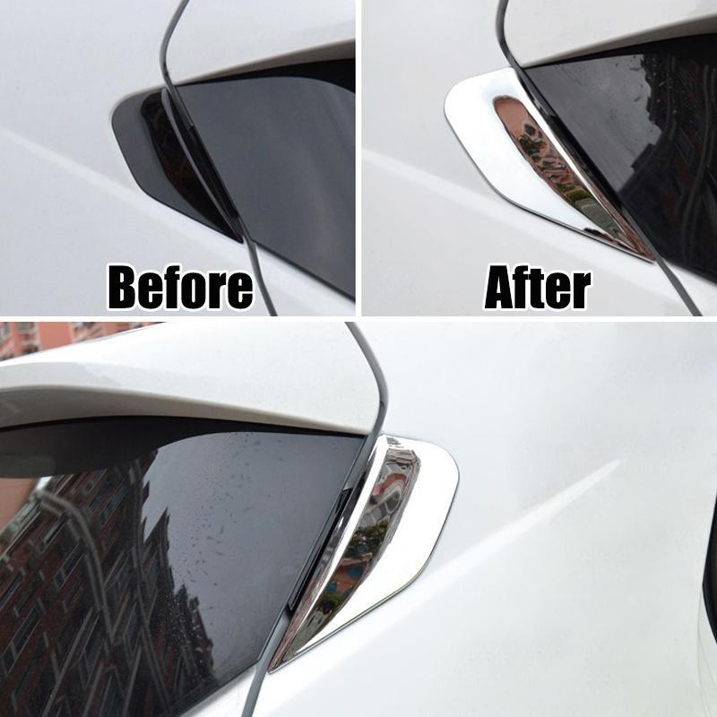Opel Mokka X Chrom Fenster Hinten C Säule Abdeckung
