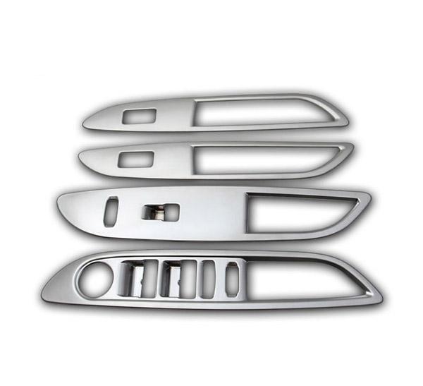 Opel Mokka Chrom Abdeckung Fenster Heber Schalter Taster Rahmen