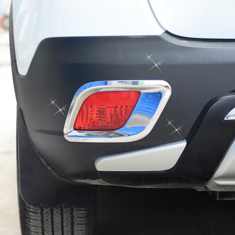 Opel Mokka Chrom Nebelscheinwerfer Abdeckung Rahmen Licht Hinten