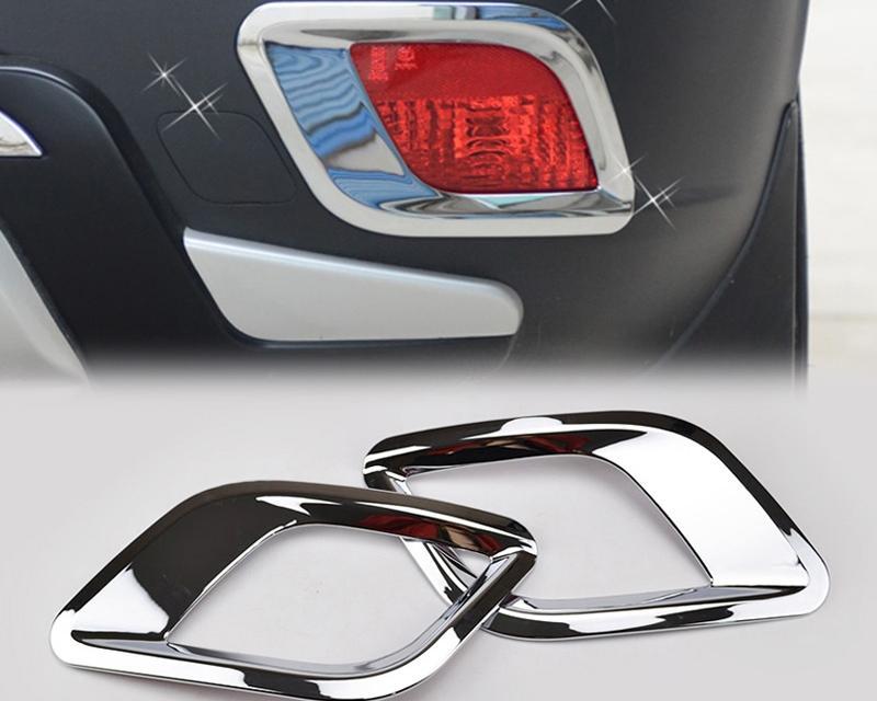 Opel Mokka Chrom Nebelscheinwerfer Abdeckung Rahmen Licht Hinten