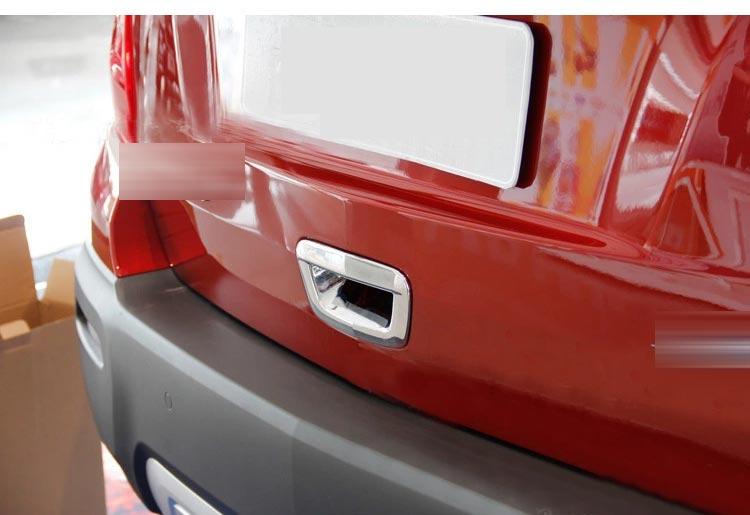 Opel Mokka Chrom Heckklappe Kofferraum Griff Abdeckung Rahmen