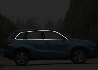 Suzuki Vitara 4 LY Chrom Türzierleisten B Säule Türsäule Abdeckung