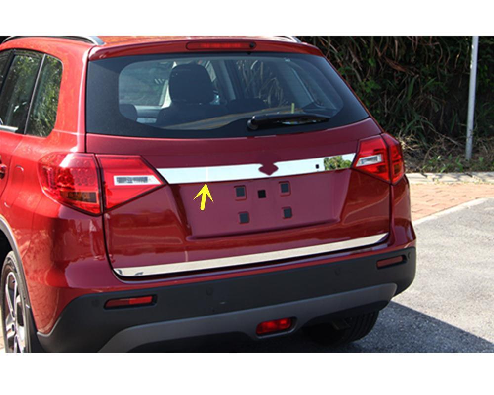 Suzuki Vitara 4 LY Chrom Kofferraum Gepäckraum Abdeckung Hinten Leiste