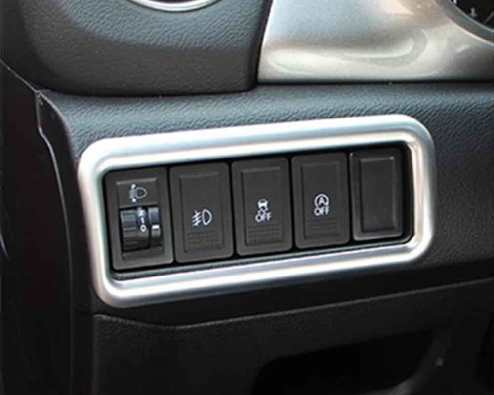 Suzuki Vitara 4 LY Chrom Licht Schalter Abdeckung Rahmen